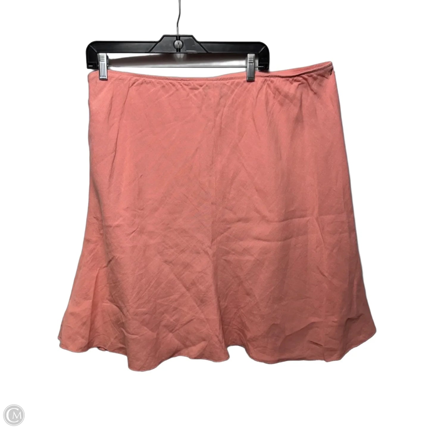 Skirt Midi By Eileen Fisher In Pink, Size: Xl