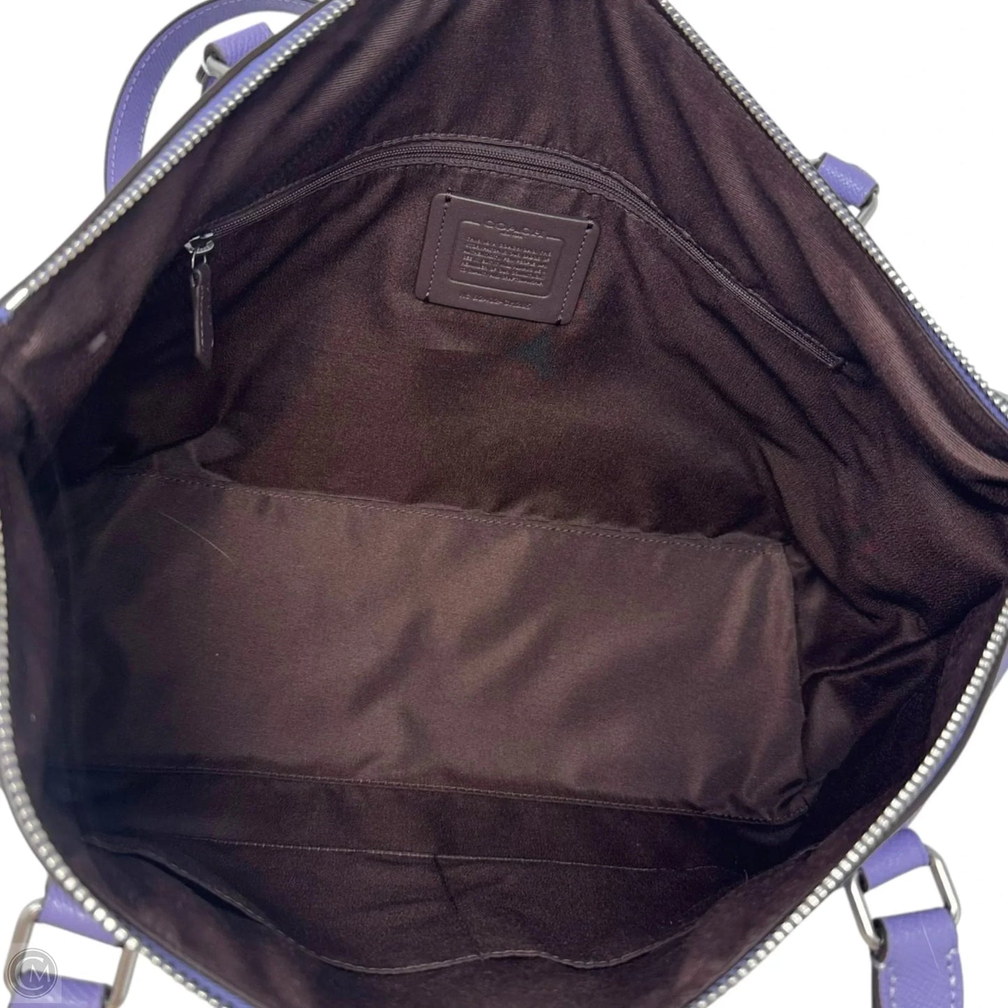 Gallery Tote Designer By Coach, Size: Large