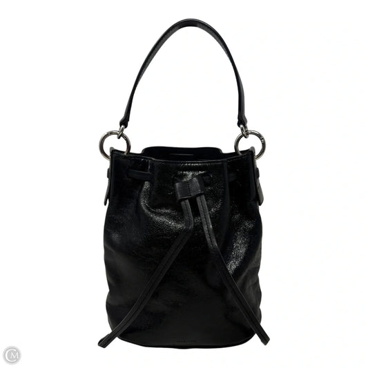 AS IS Captain Lea Leather Bucket Bag Designer By All Saints, Size: Small