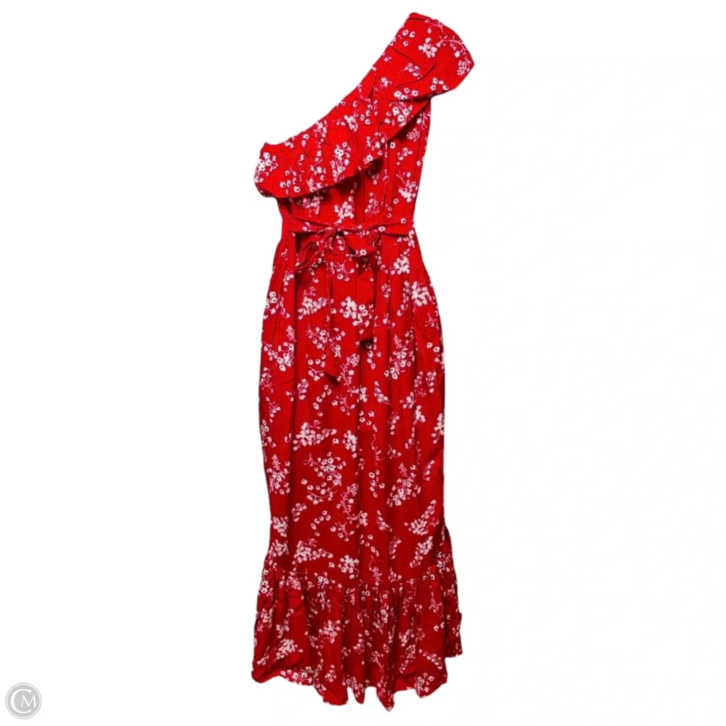 Westcott One Shoulder Dress Casual Midi By Rue Stiic In Floral Print, Size: XS
