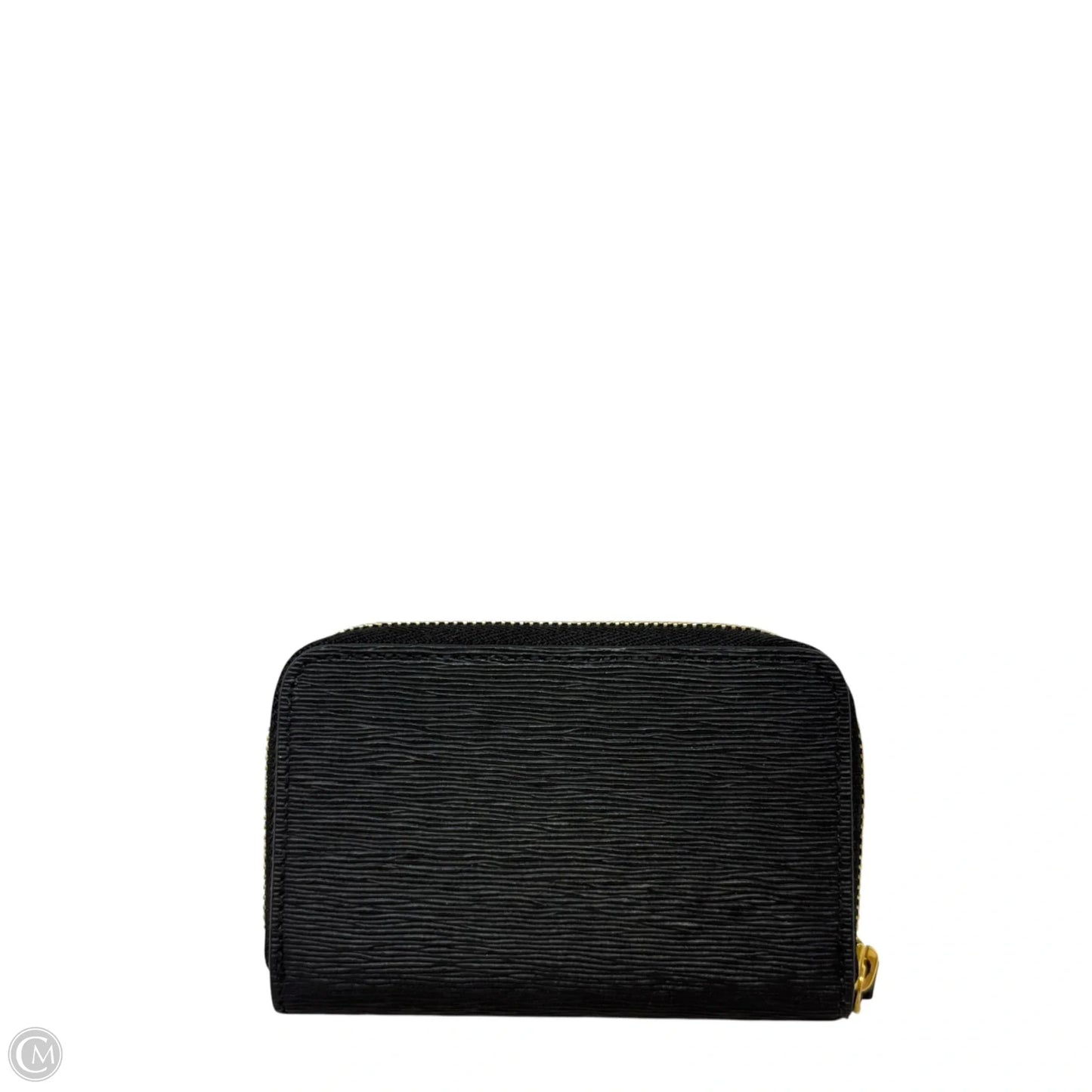 Textured Leather Zip Card Wallet By Senreve, Size: Small