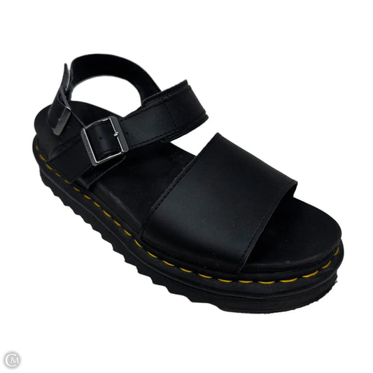 Voss Sandals Flats By Dr Martens In Black, Size: 10