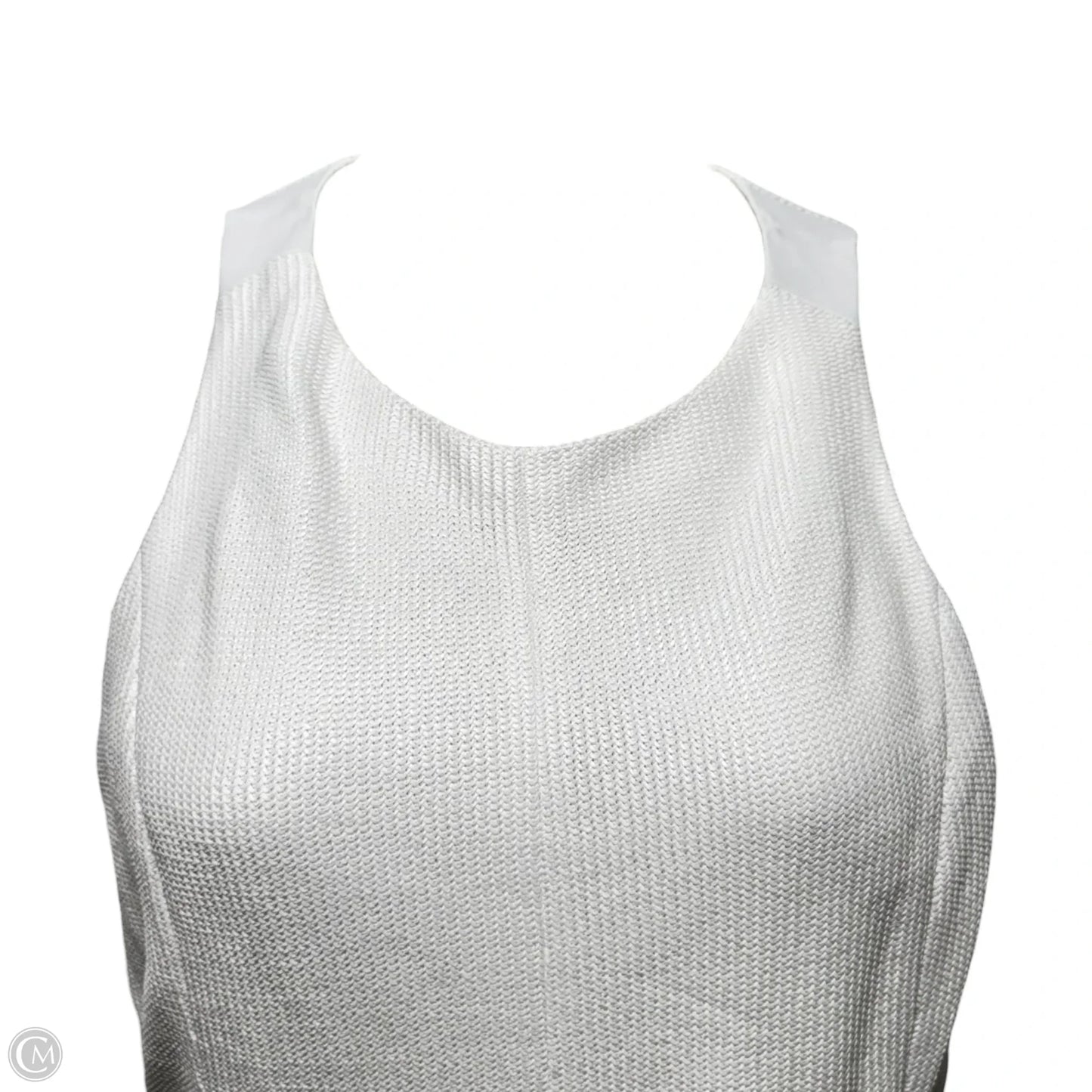 Knit & Leather Trim Belted Dress Casual Midi By Rag And Bone In White, Size: 10