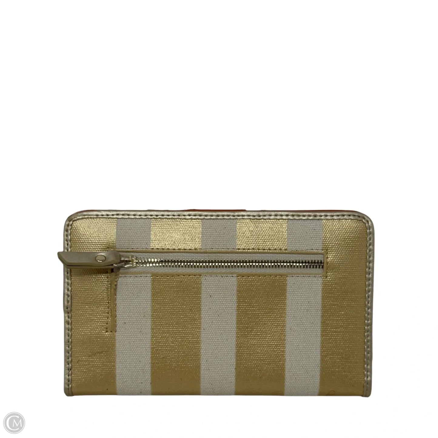 Golden Striped Mermsid Wallet By Spartina, Size: Large