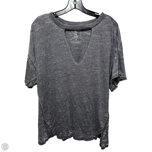 Top Short Sleeve By We The Free In Grey, Size: M
