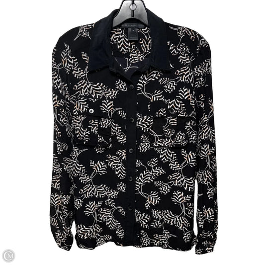 Silk Blouse Long Sleeve Designer By Marc By Marc Jacobs In Multi-colored, Size: 8