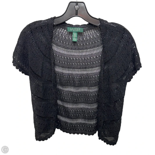 Bolero By Lauren By Ralph Lauren In Black, Size: M/L Petite