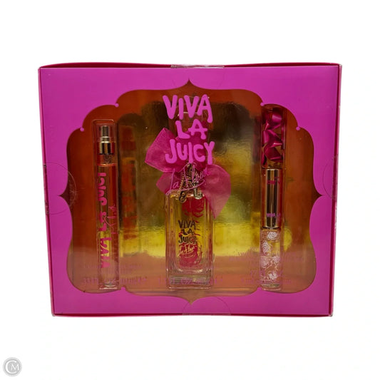 Viva La Juicy La Fleur 3-Piece Fragrance Gift Set 
By Juicy Couture