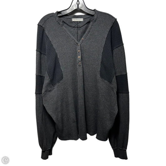 Top Long Sleeve By We The Free In Grey, Size: M
