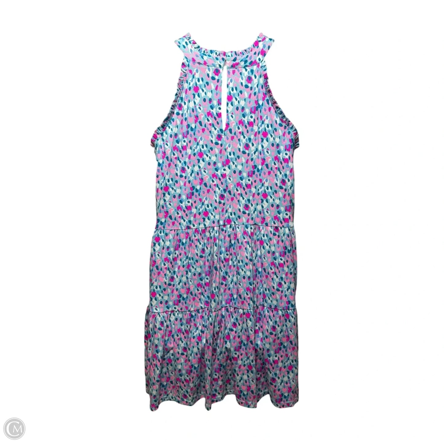 Jerrica Swing Dress Designer By Lilly Pulitzer In Multi Hottie Dottie, Size: M
