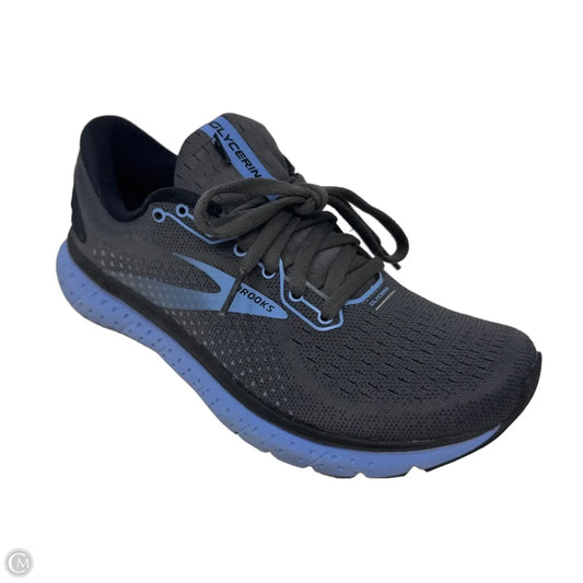 Glycerin 18 Shoes Athletic By Brooks In Blue & Grey, Size: 6.5 NARROW