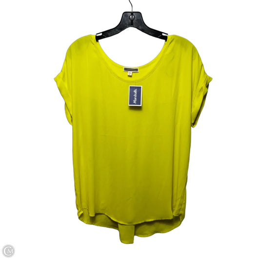 Top Sleeveless By Pleione In Chartreuse, Size: M
