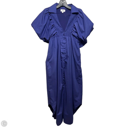 Cobie Dress Casual Maxi By Anniewear In Blue, Size: M
