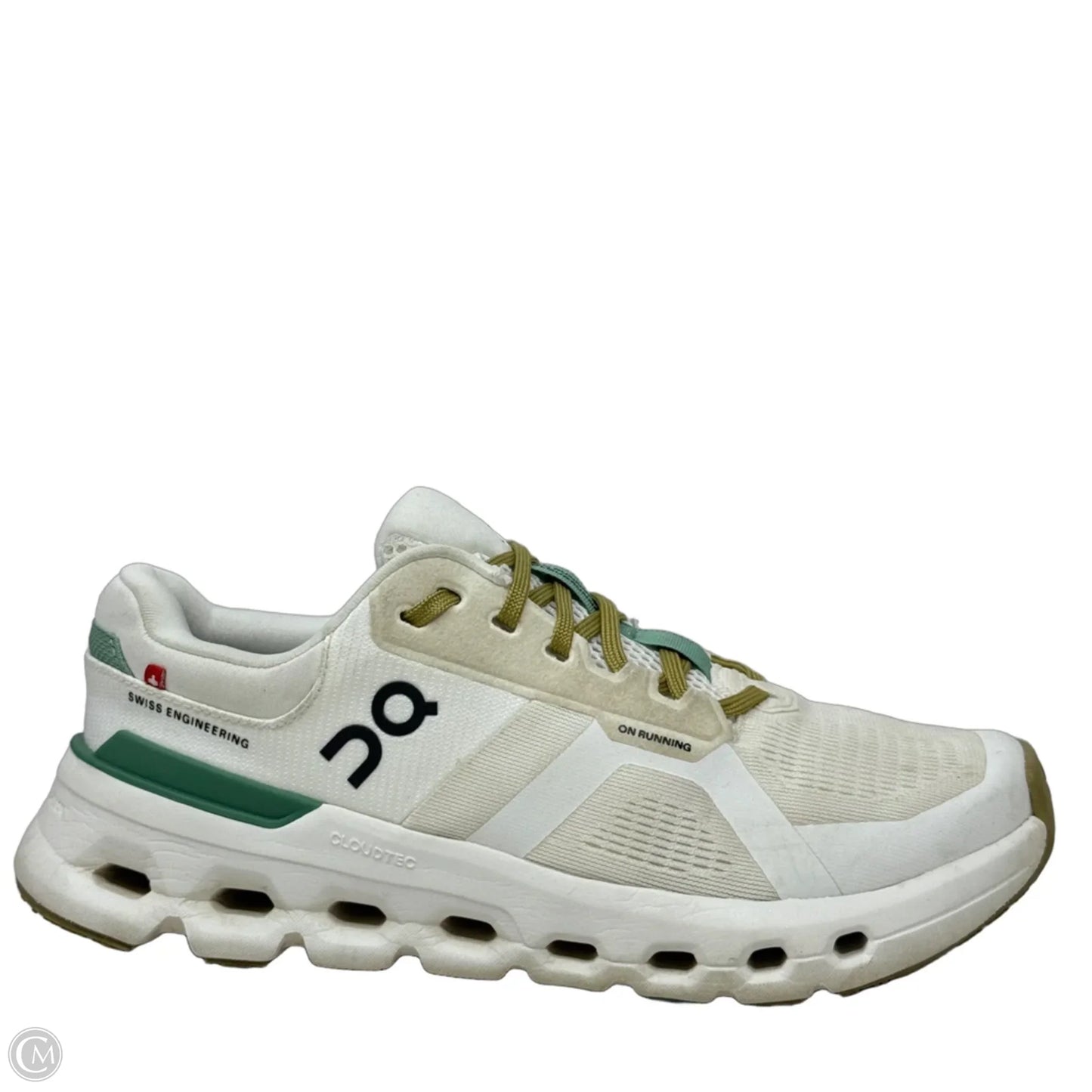 Shoes Athletic By On In Cream & White, Size: 7.5