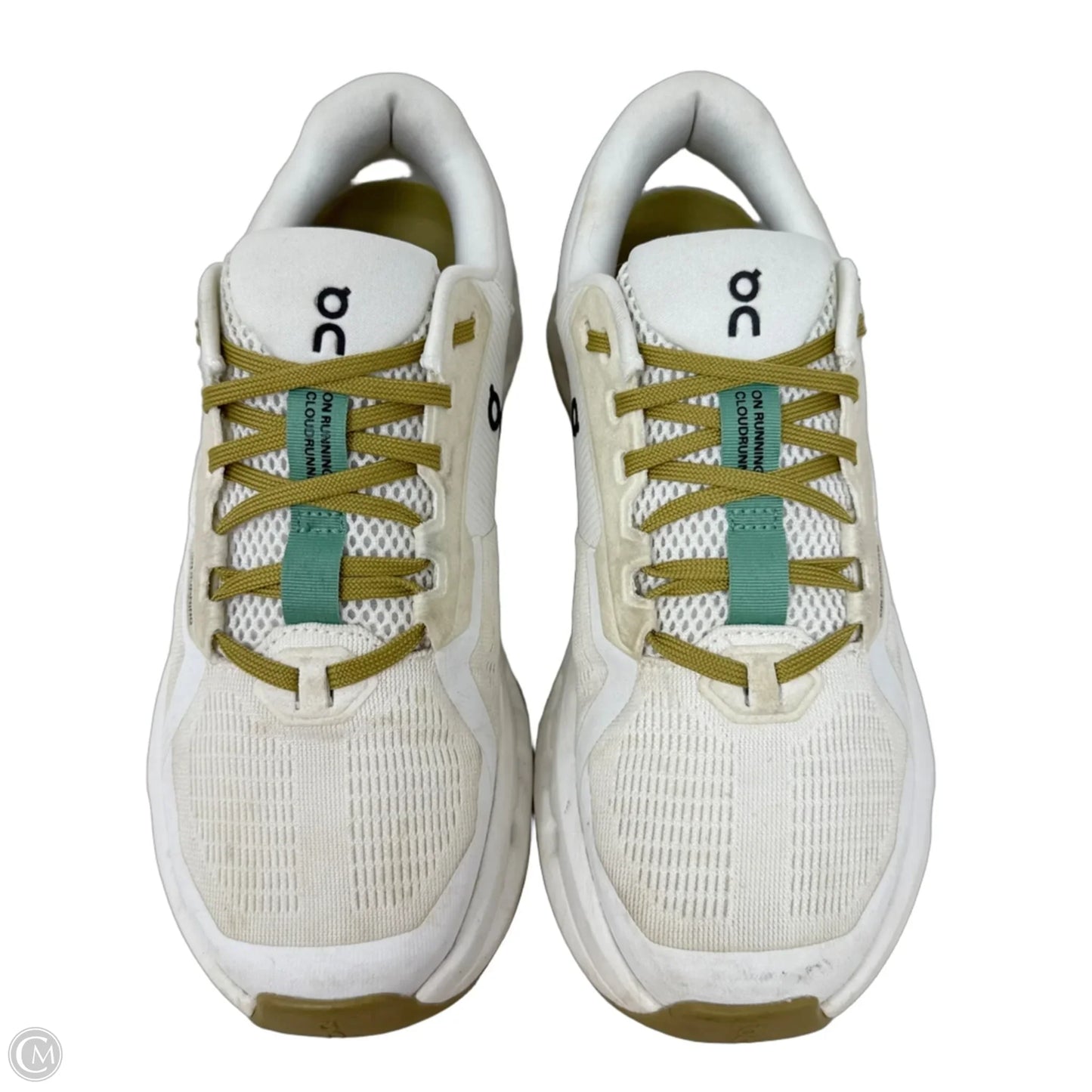 Shoes Athletic By On In Cream & White, Size: 7.5