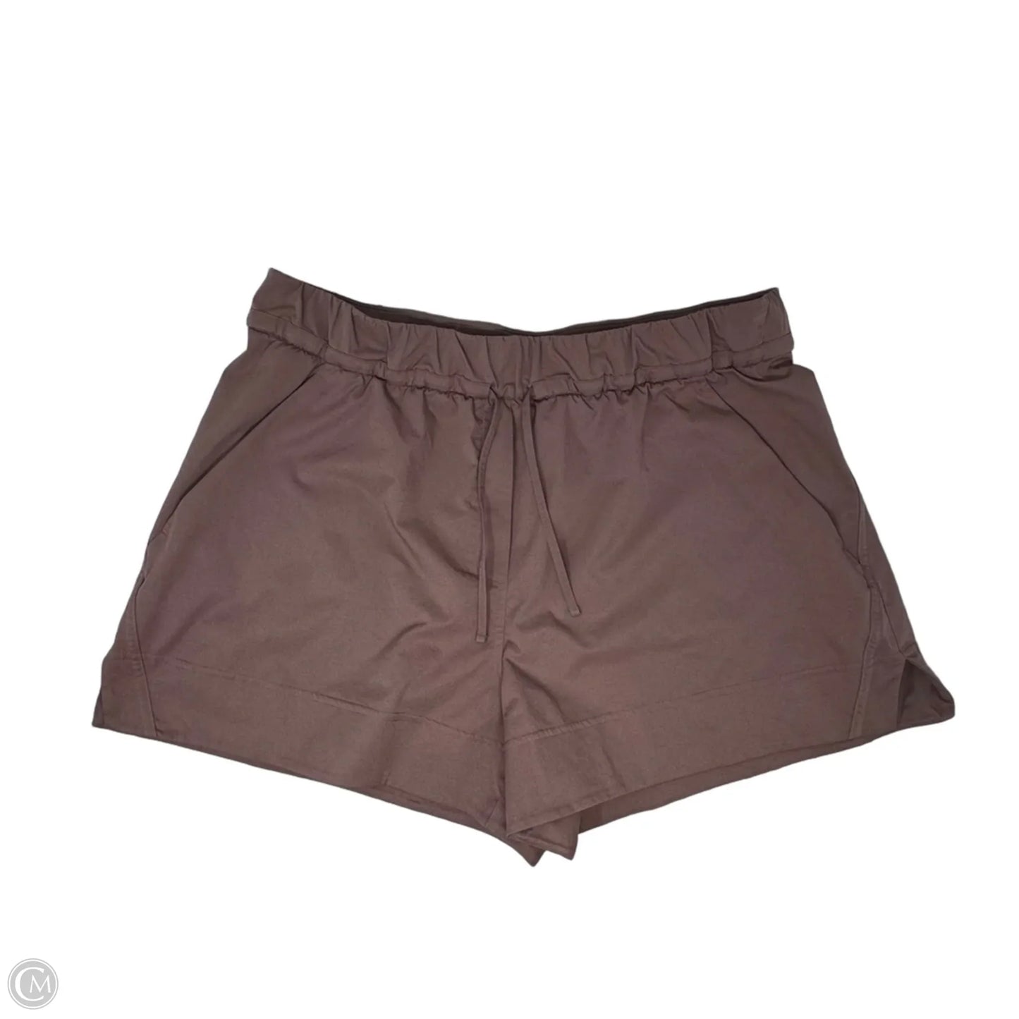 Athletic Shorts By Lululemon In Pink, Size: Xl
