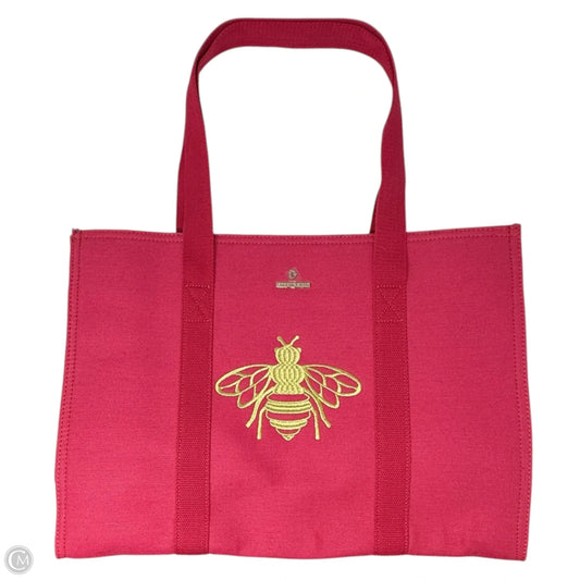Bee Embroidered Tote By Spartina, Size: Medium