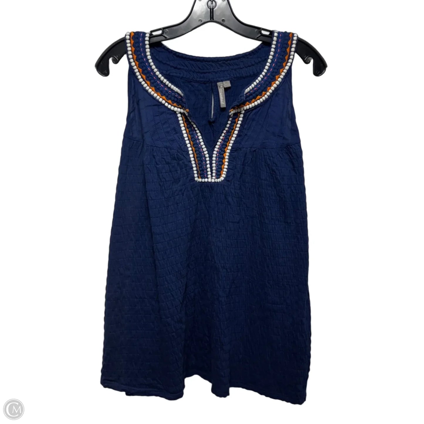 Top Sleeveless By New Directions In Blue, Size: 2x