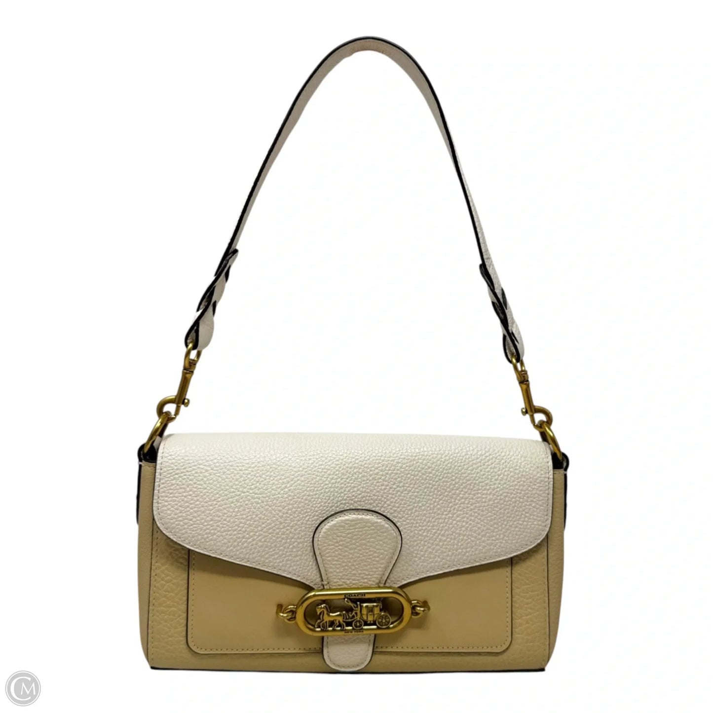 Jade Handbag Designer By Coach, Size: Medium