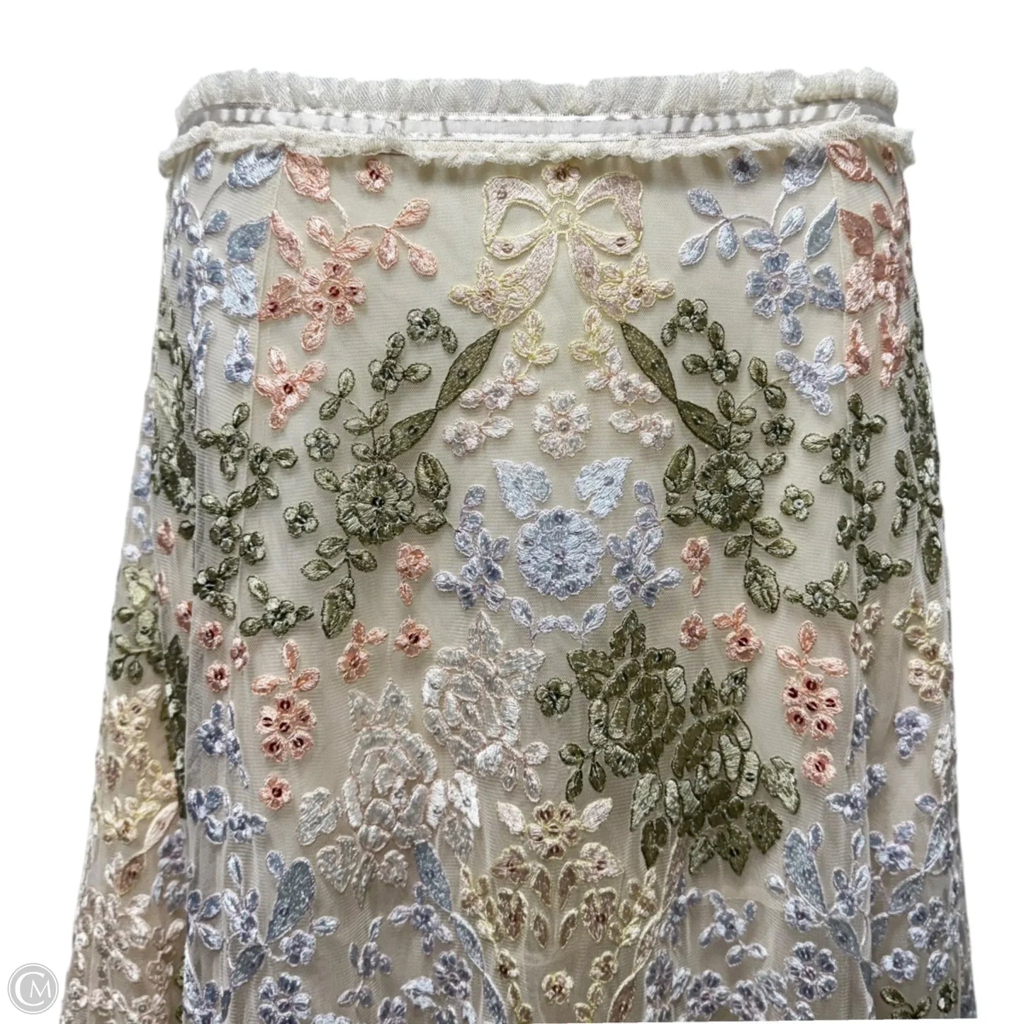 Elin Blossom Ballerina Skirt Maxi By Needle & Thread In Floral Print, Size: 12