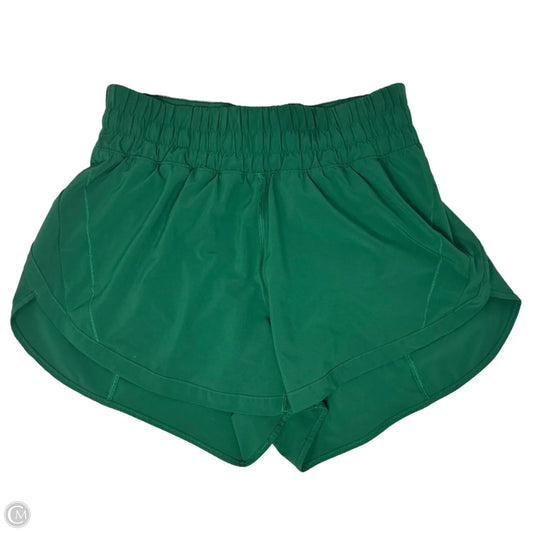Athletic Shorts By Lululemon In Green, Size: 6