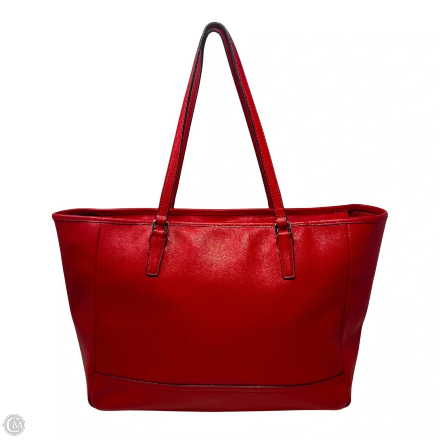 AS IS Saffiano Tote Designer By Coach, Size: Medium