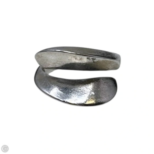 Mexican Bypass Ring Sterling Silver, Size: 8