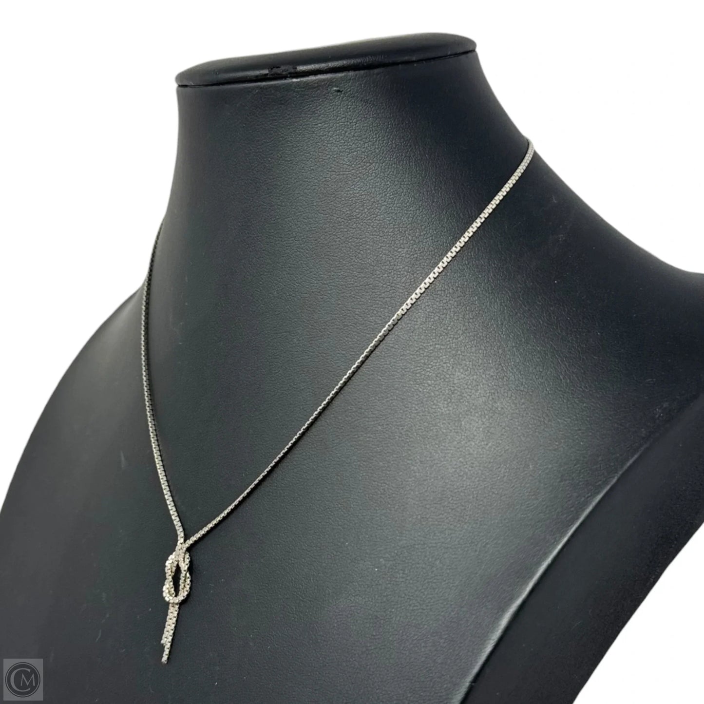 Knot Chain Necklace Sterling Silver