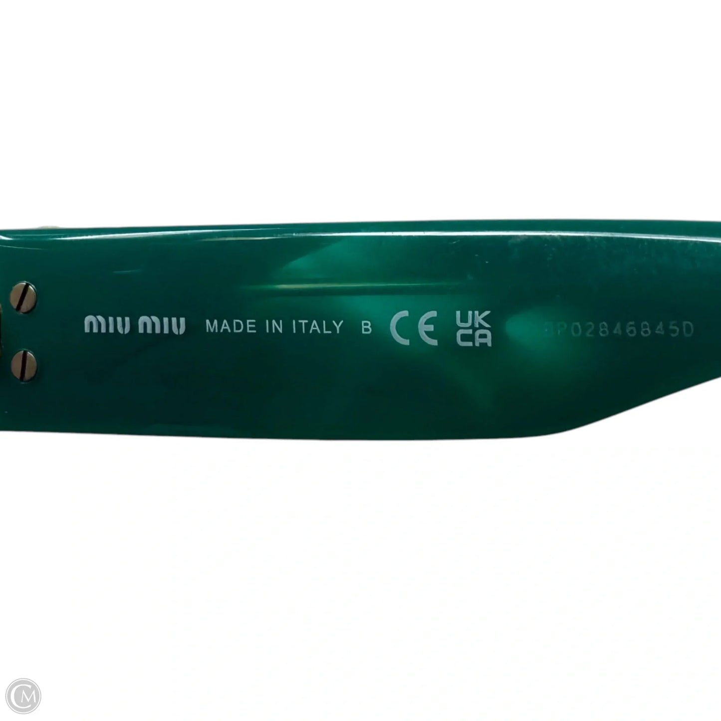 AS IS O1Y-F Sunglasses Luxury Designer By Miu Miu, Size: