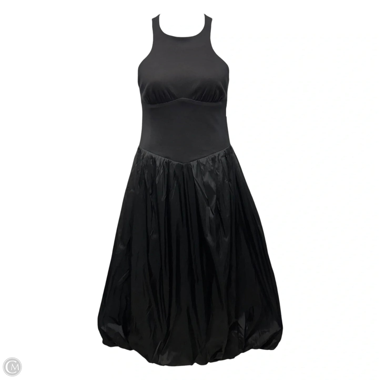 Julie Bubble Hem Dress Casual By Rooh Collective In Black, Size: M