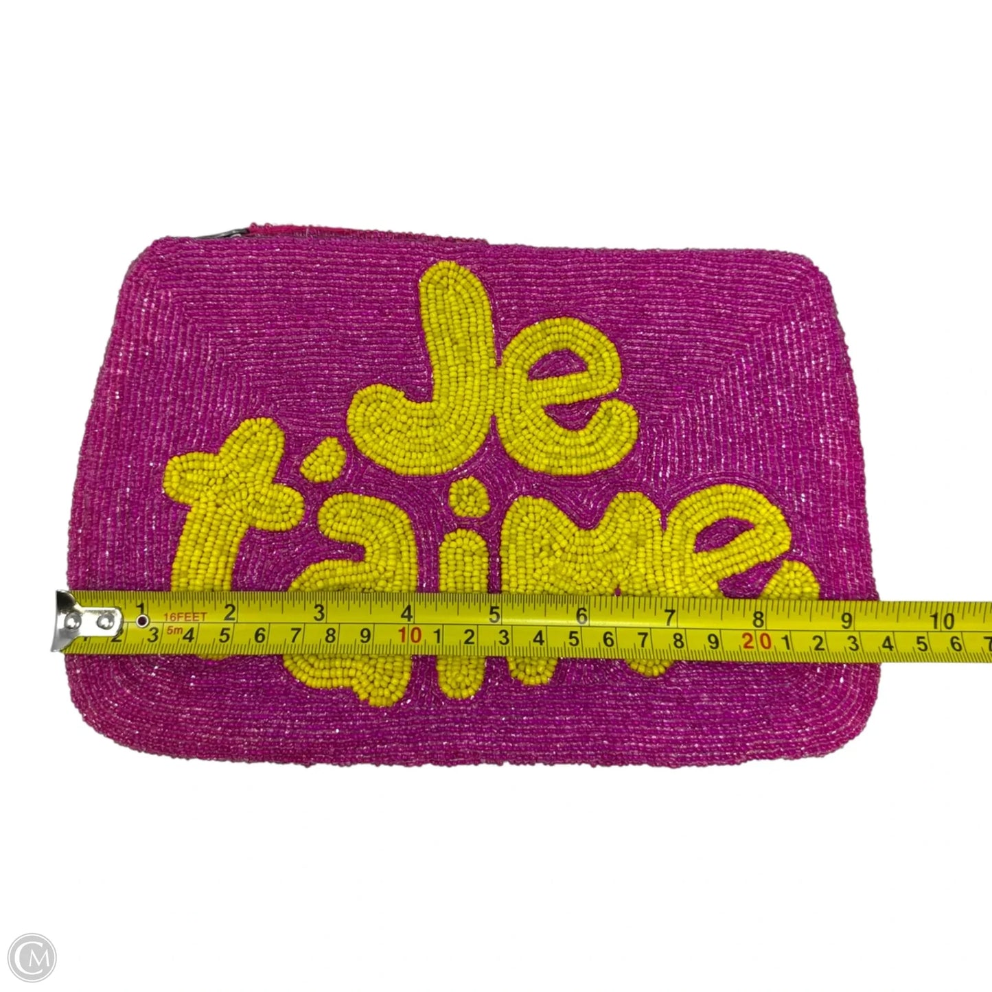 Je T’Aime Beaded Clutch By The Jacksons, Size: Medium