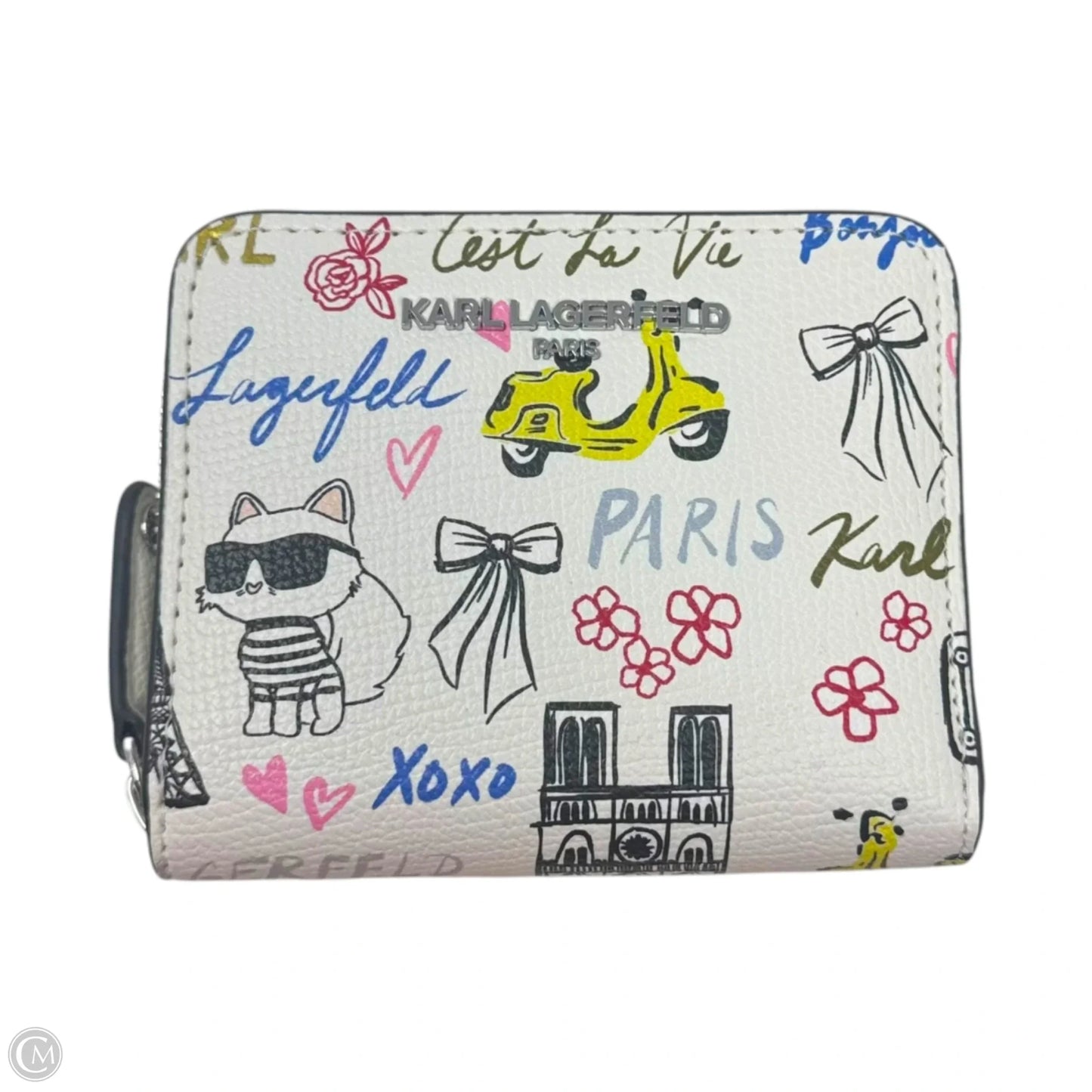 Wallet Designer By Karl Lagerfeld, Size: Medium