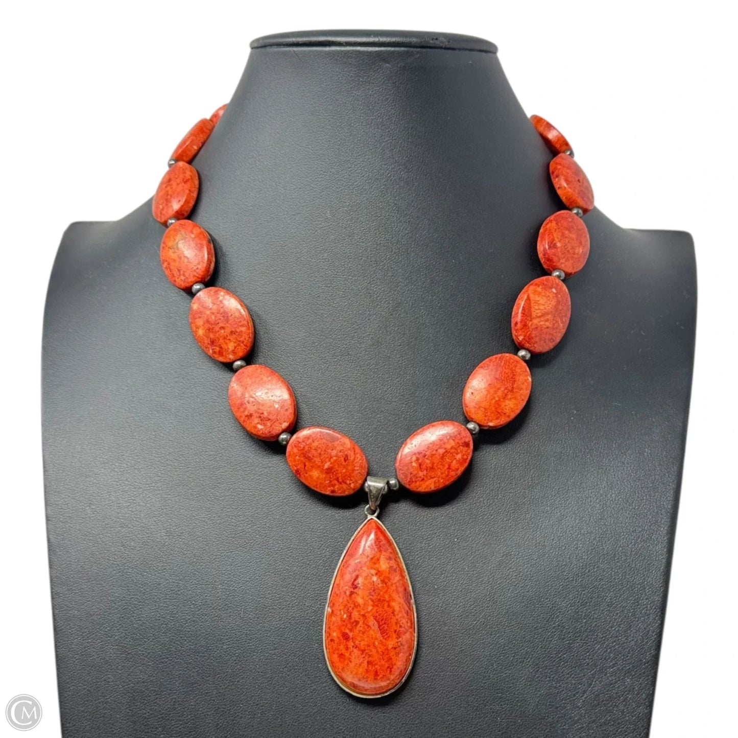Stone Sterling Necklace Pendant By Lucas Lameth