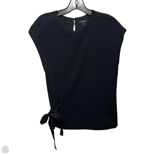 Etta Side Tie Blouse By Rag And Bone In Black, Size: M