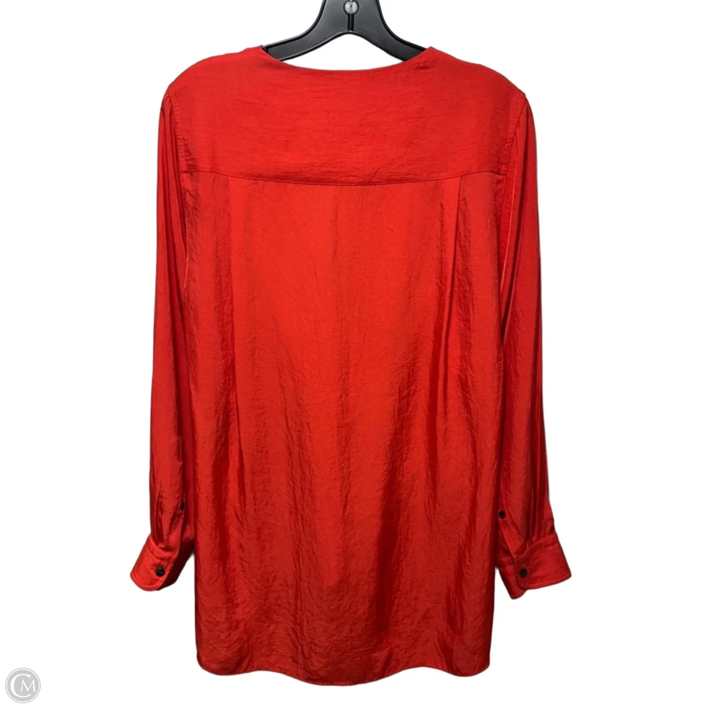 Top Long Sleeve By Rag And Bone In Orange, Size: M