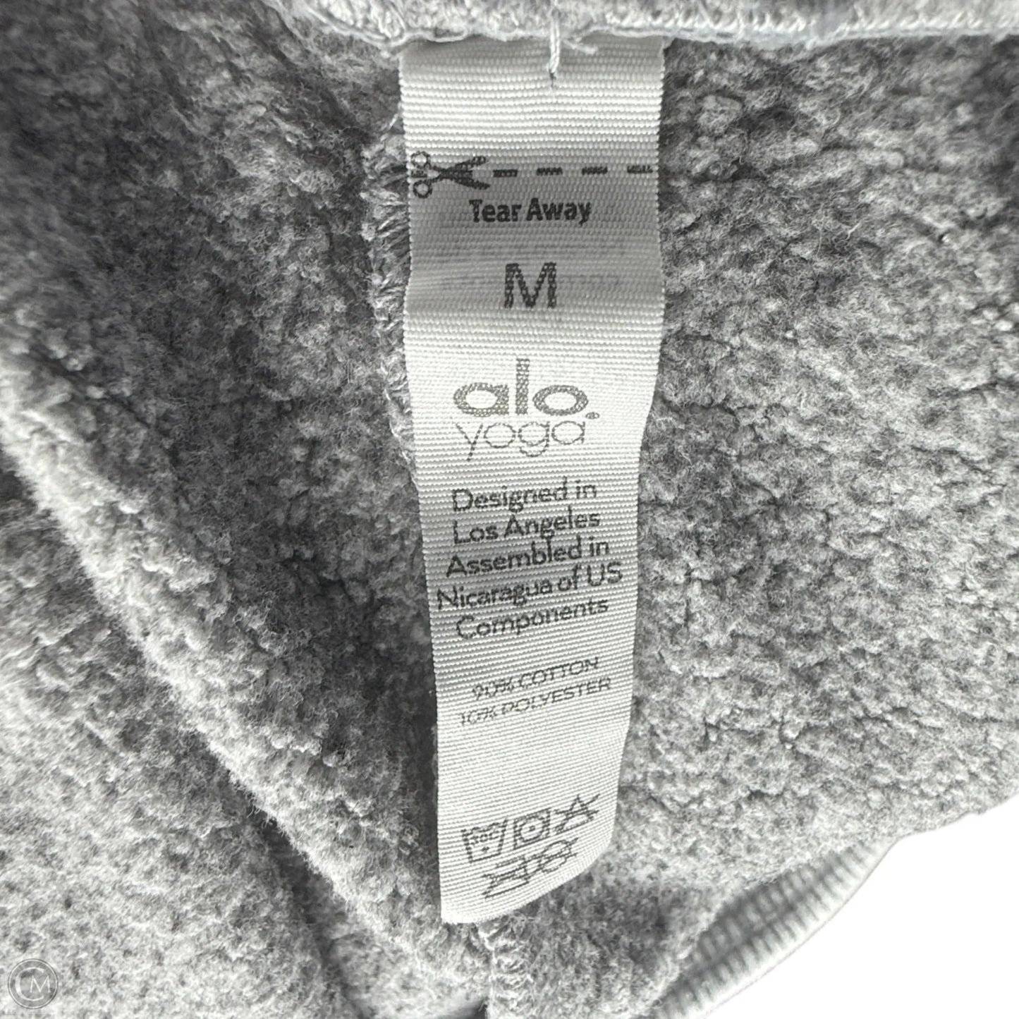Athletic Shorts By Alo In Grey, Size: M