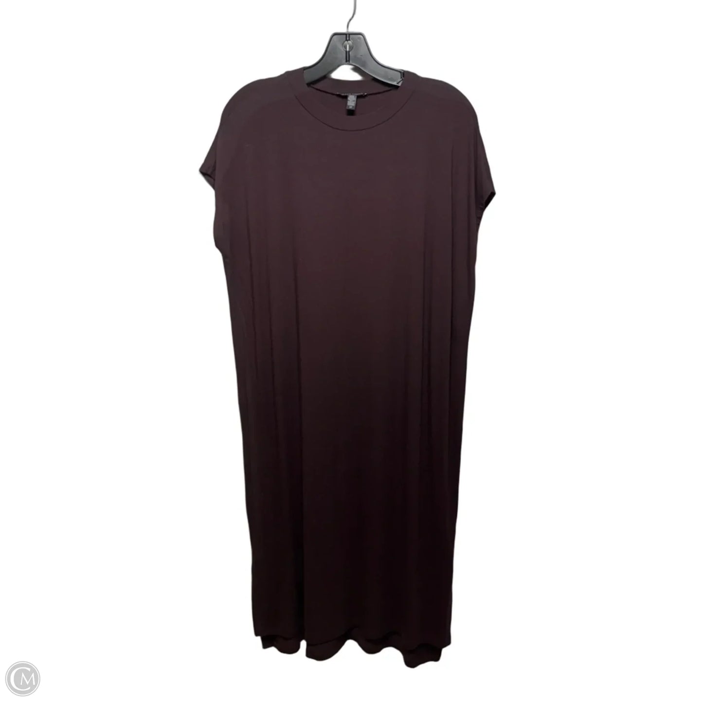 Dress Casual Maxi By Eileen Fisher In Brown, Size: S