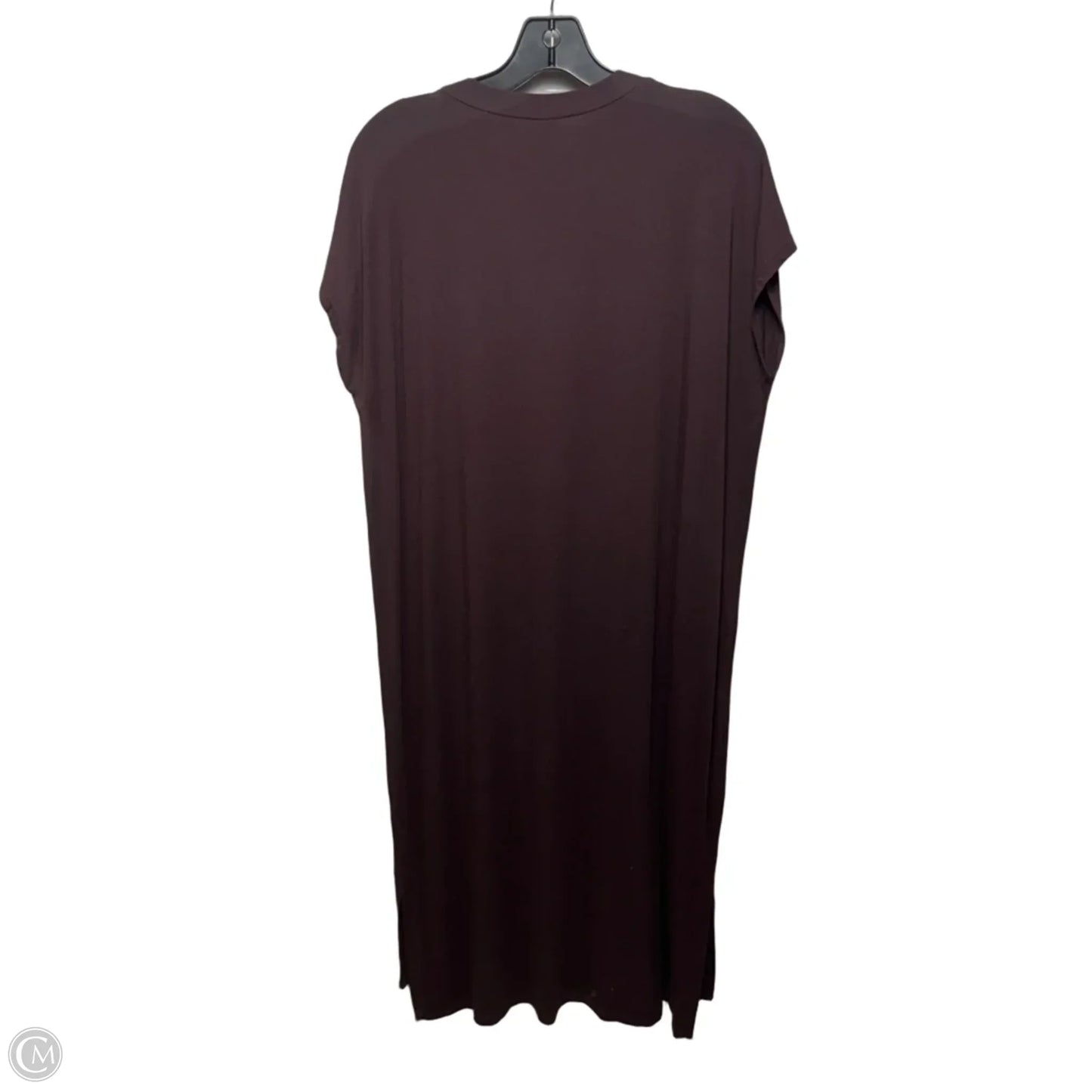 Dress Casual Maxi By Eileen Fisher In Brown, Size: S