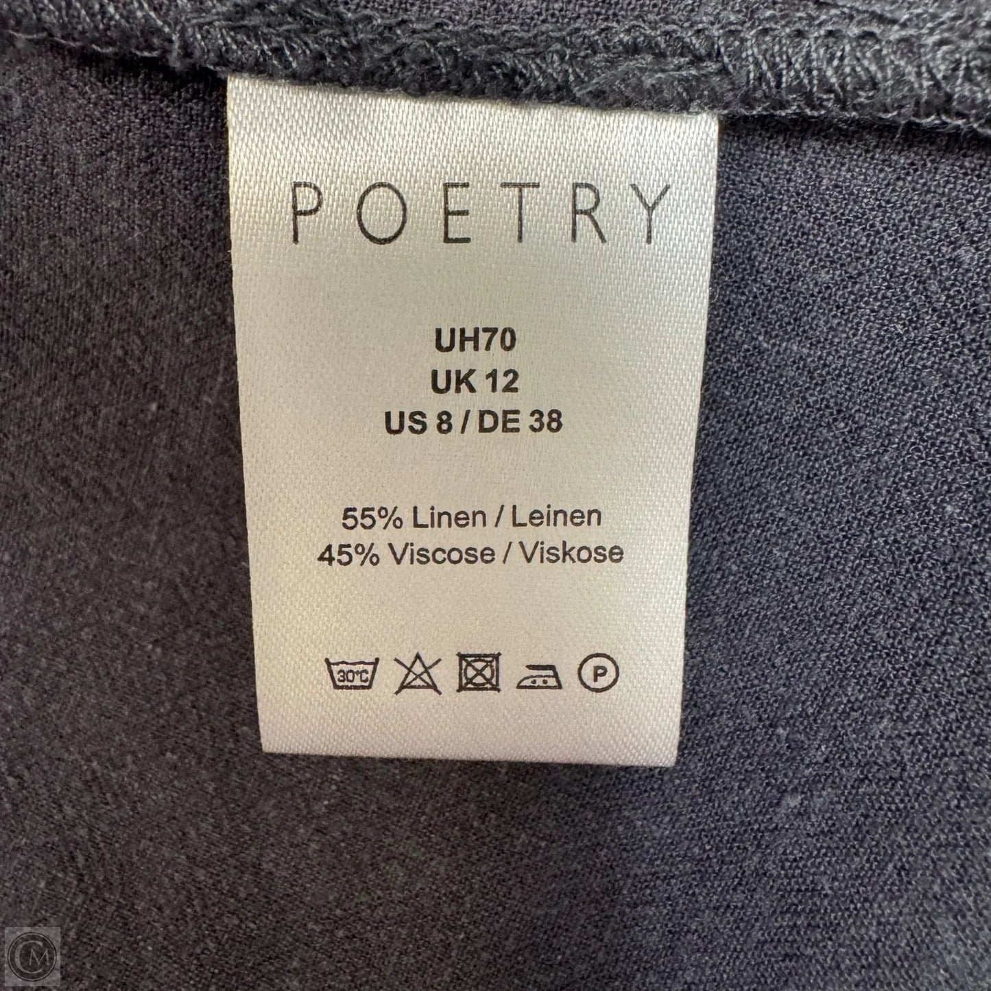 Dress Casual Maxi By Poetry In Grey, Size: 8