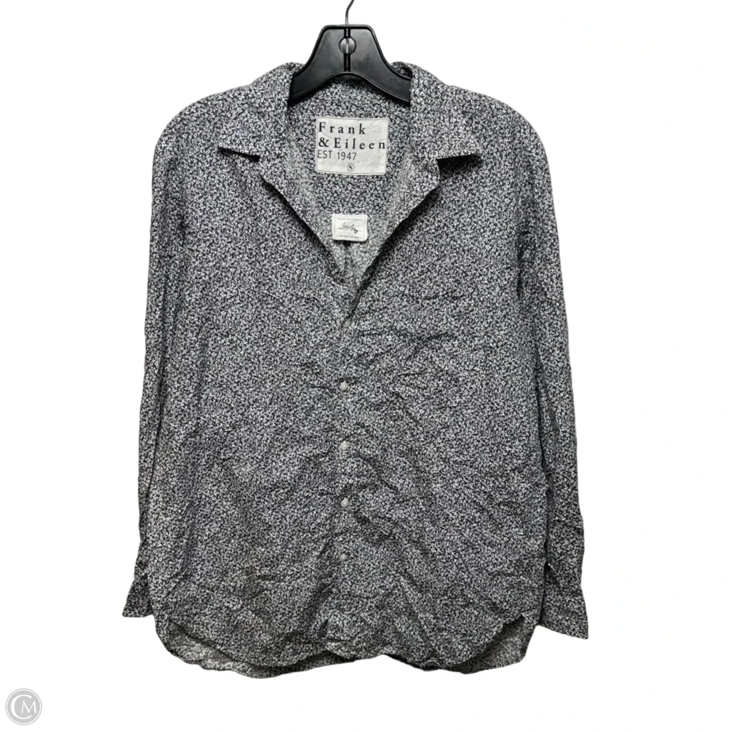 Joedy Top Long Sleeve By Frank And Eileen In Black & White, Size: S