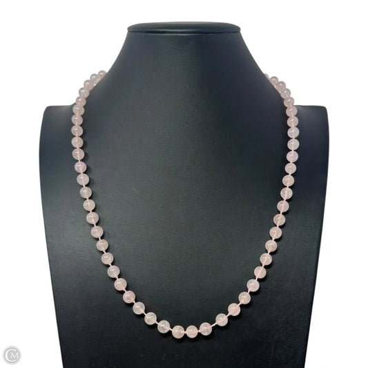 Rose Quartz Beaded Necklace