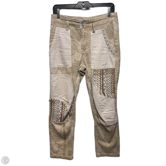 Patchwork Pants Cargo & Utility By Pilcro In Multi-colored, Size: 8/29