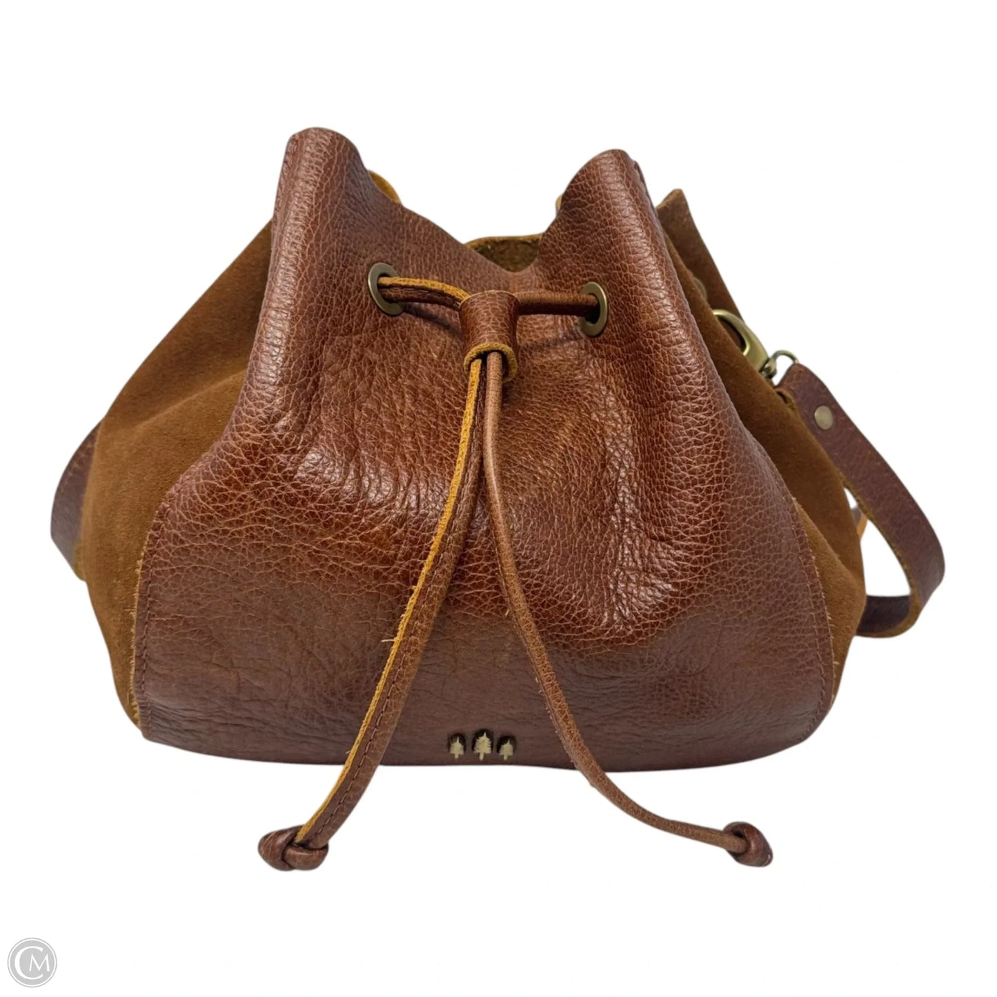 Nest Bucket Crossbody Leather By Portland Leather, Size: Medium