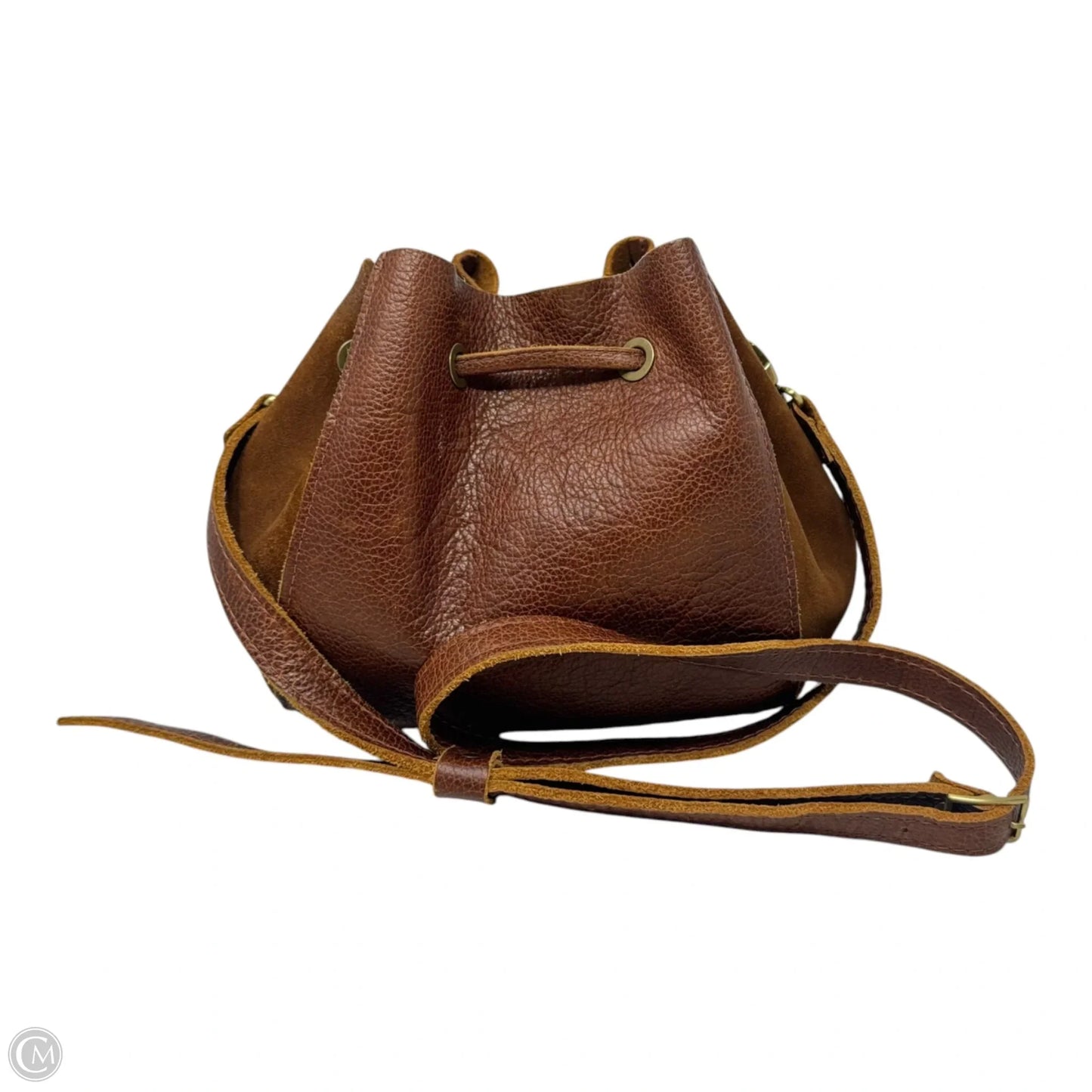 Nest Bucket Crossbody Leather By Portland Leather, Size: Medium