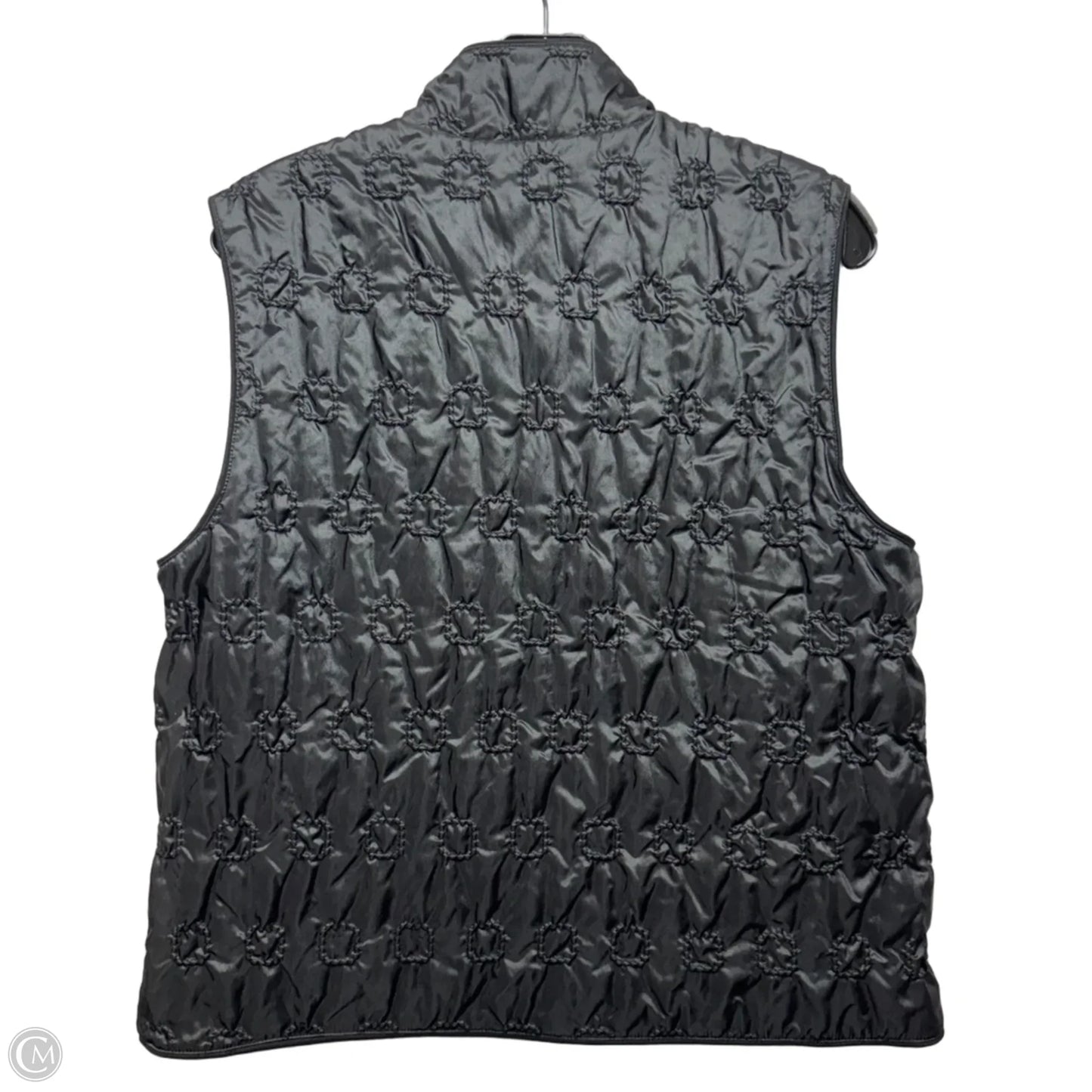 Vest Puffer & Quilted By Unbranded In Black, Size: L
