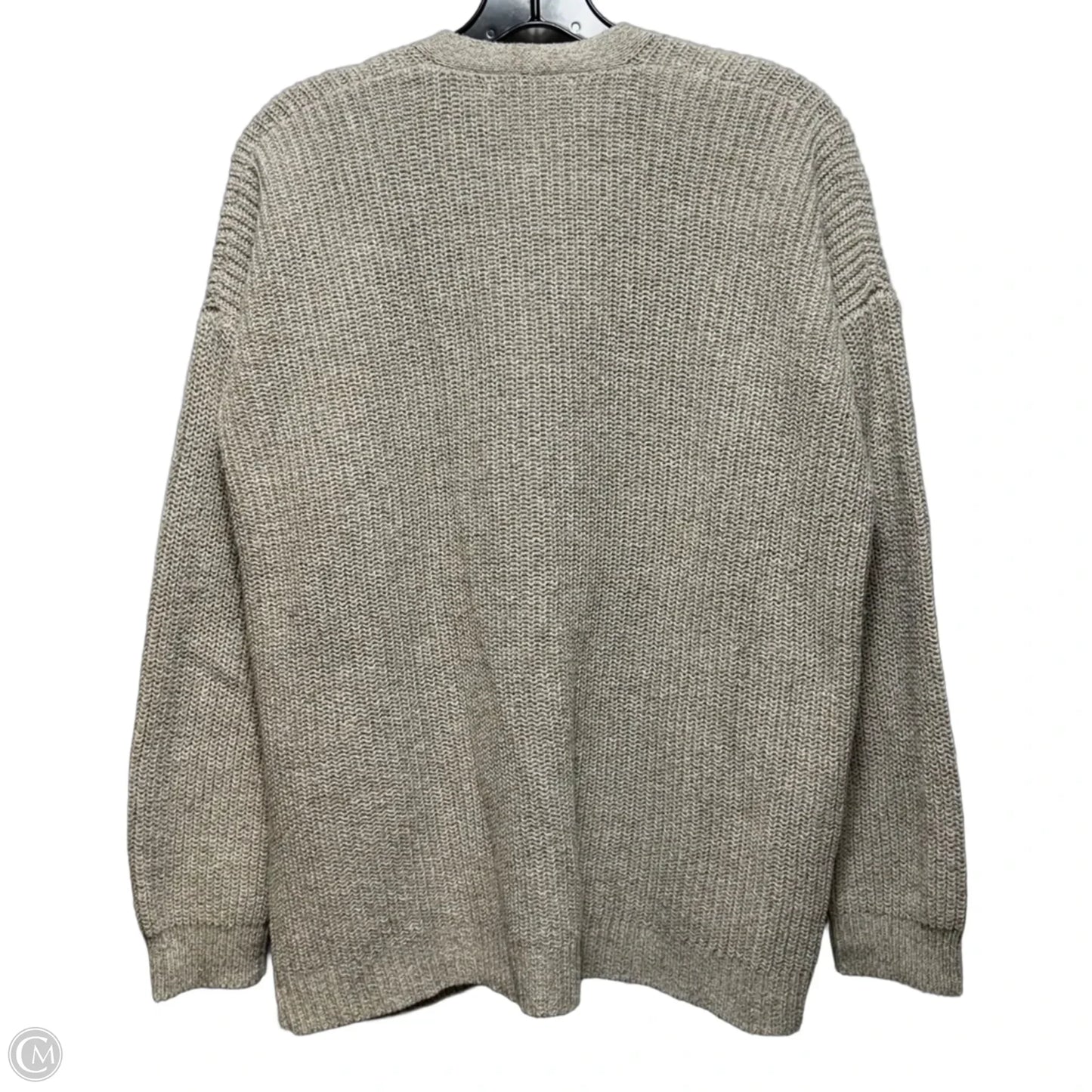 Sweater Cardigan By Marine Layer In Tan, Size: L