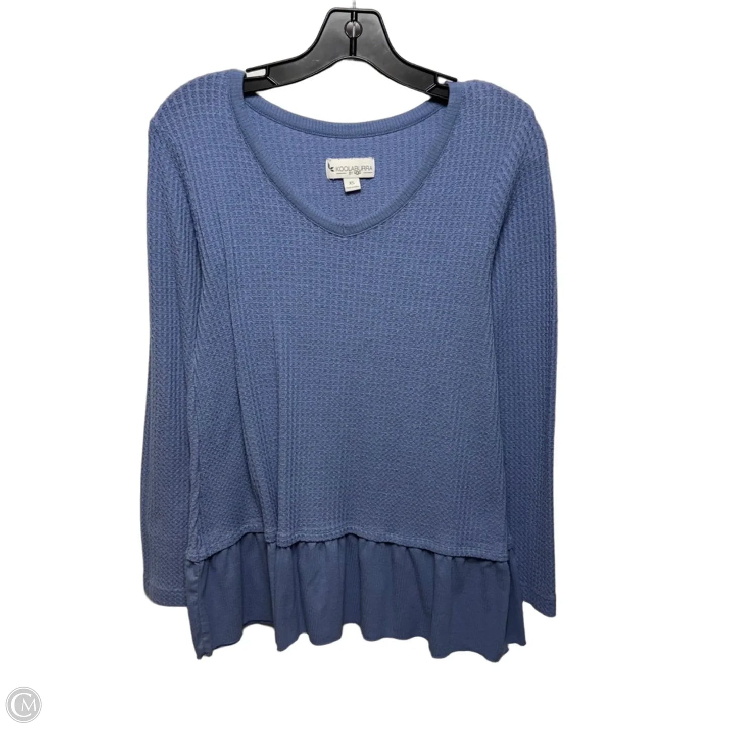 Top Long Sleeve By Koolaburra By Ugg In Blue, Size: Xs
