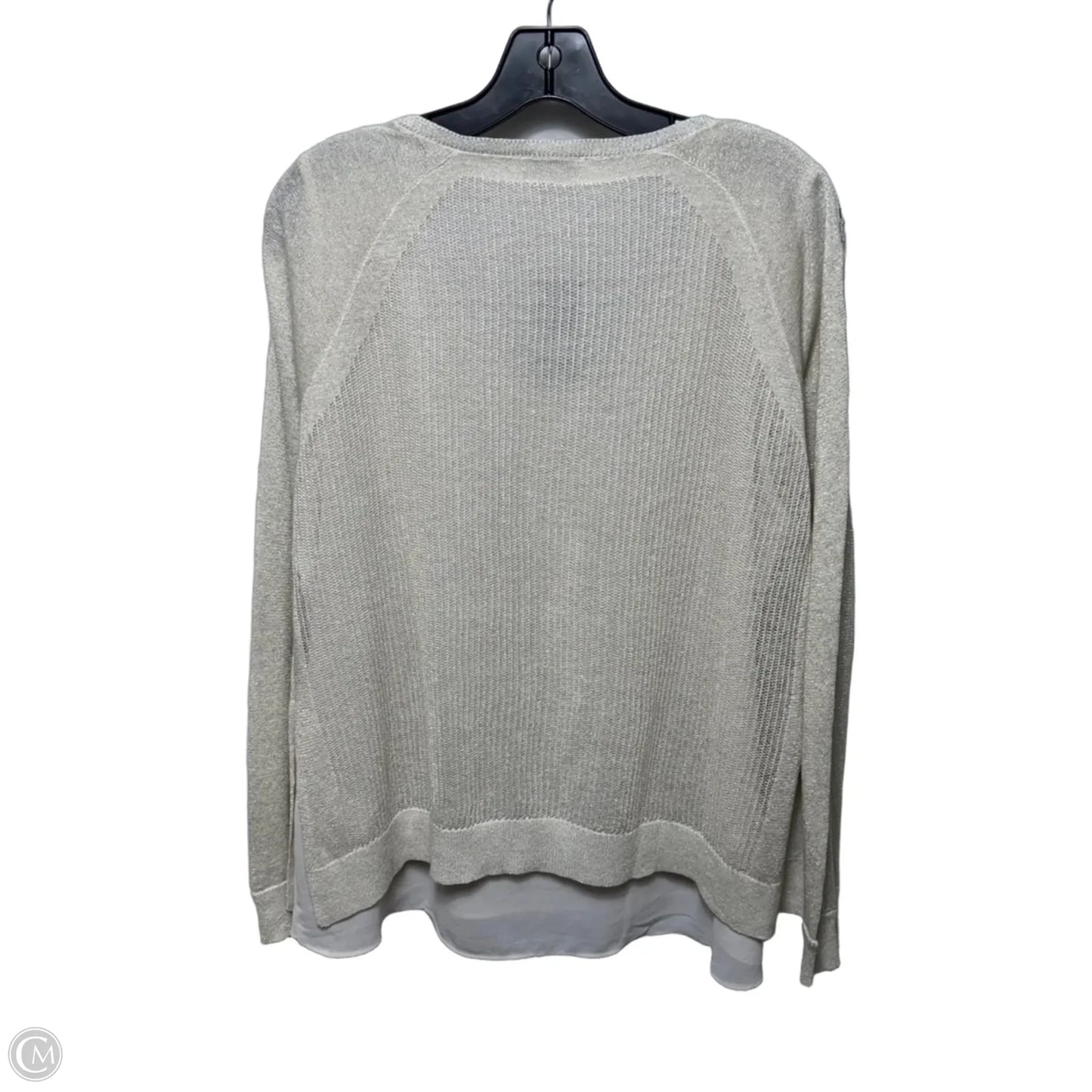 Top Long Sleeve By Lucky Brand In Gold, Size: L