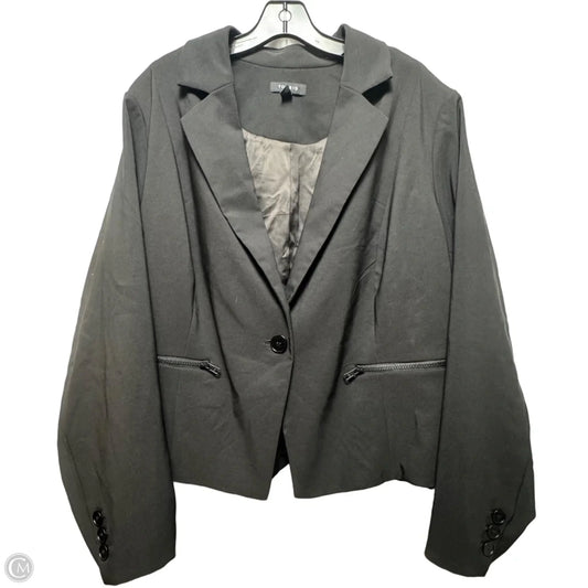 Blazer By Torrid In Black, Size: 3x