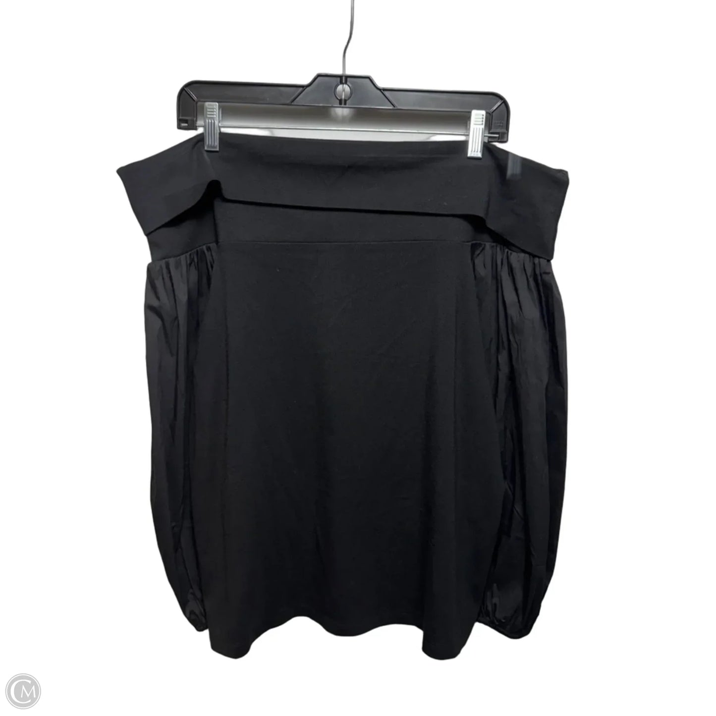 Off the Shoulder Top Long Sleeve By Chicos In Black, Size: L